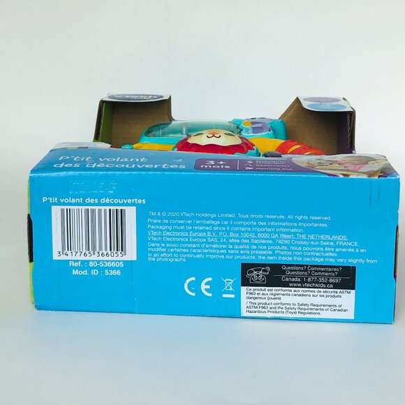 Brand New 🚗Vtech Grip & Go Steering Wheel-French Version 3–24 months - Picture 12 of 12